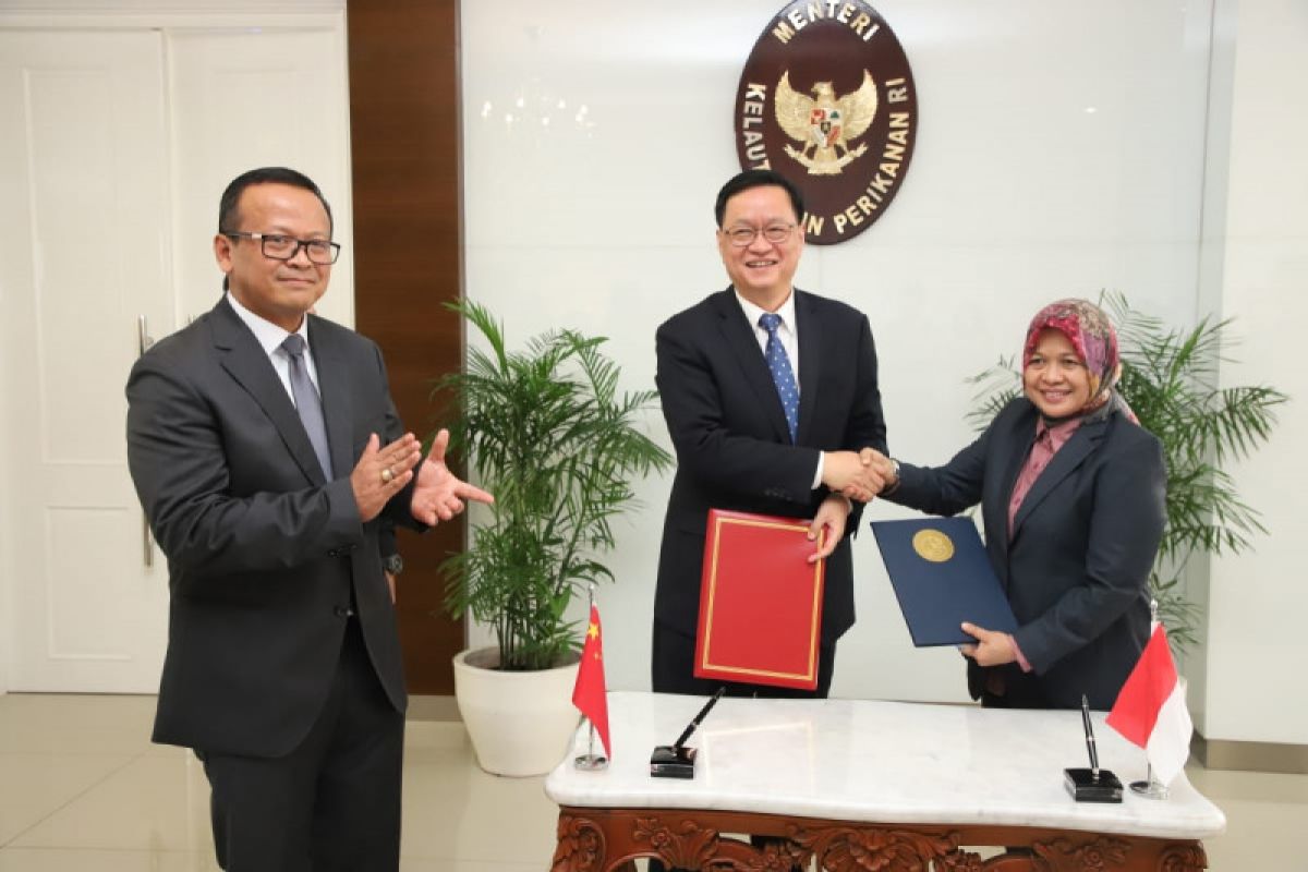 Menteri KKP Edhy  Prabowo dorong lebih banyak ekspor ke China