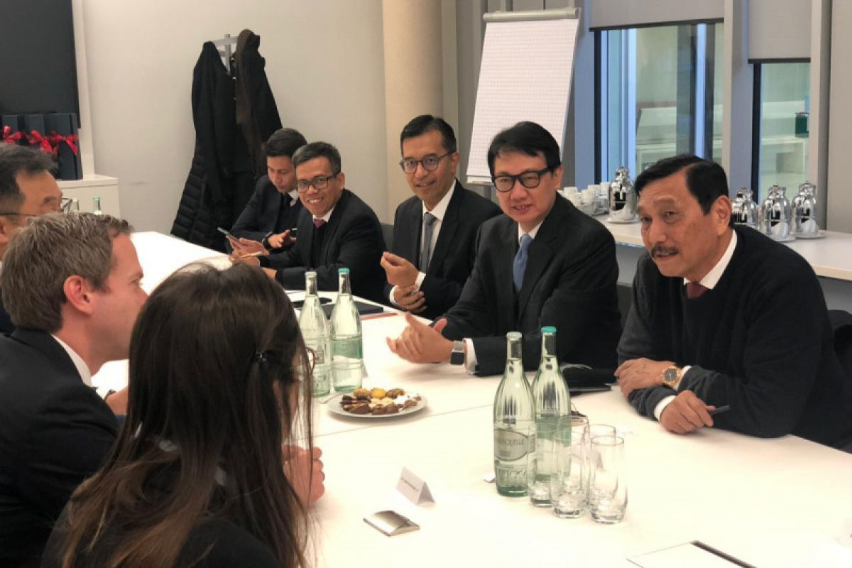 Luhut mengundang perusahaan kimia asal Jerman BASF untuk berinvestasi di Indonesia