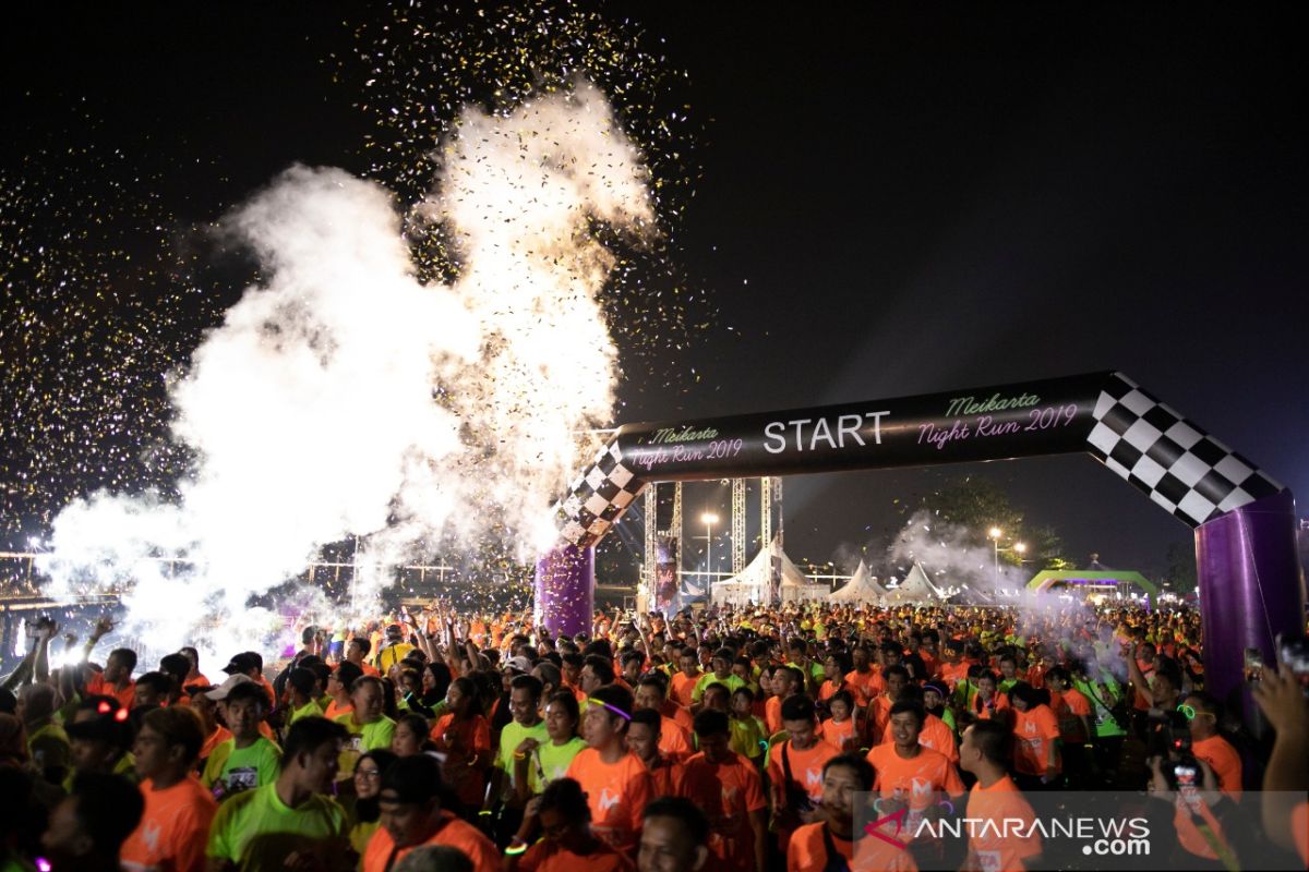 2.500 pelari ikuti Meikarta Night Run 2019