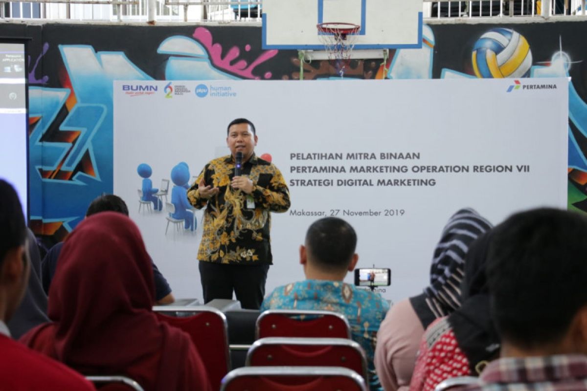 53 UMKM mendapat pelatihan "digital marketing" dari Pertamina