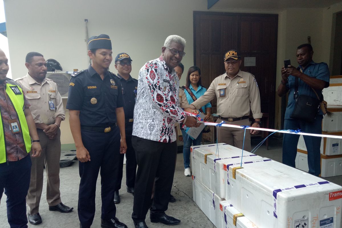 UD Putri Desi Mimika ekspor perdana kepiting bakau ke Singapura via Jakarta