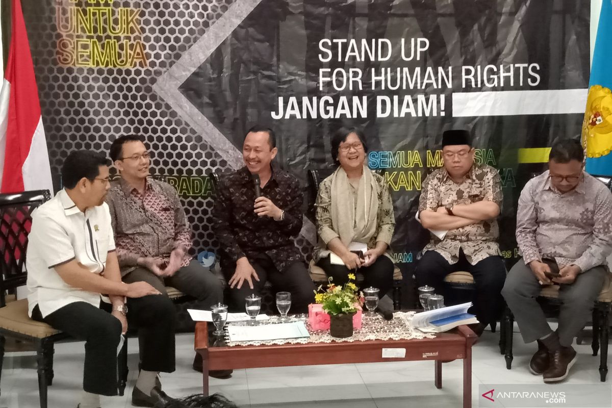 Komnas HAM sampaikan tiga isu penting HAM ke Presiden