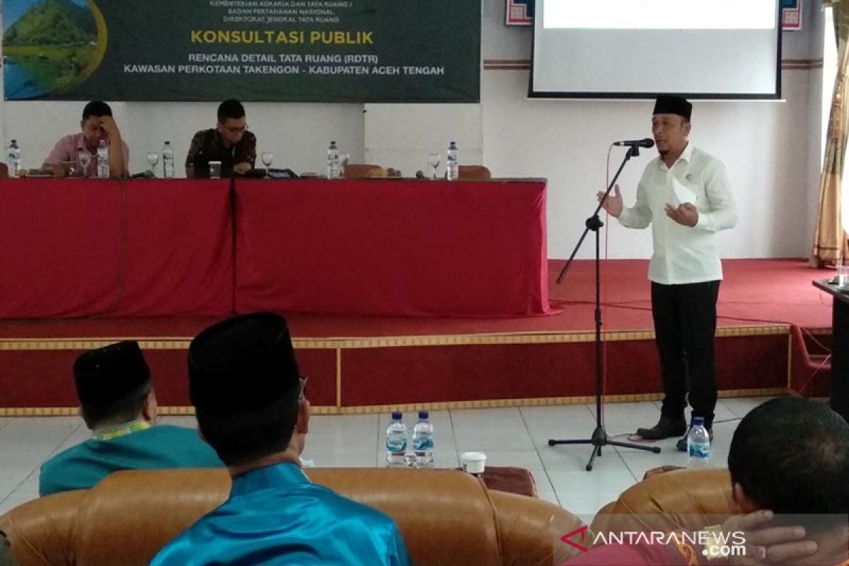 Pemkab Aceh Tengah persiapkan Qanun RDTR Takengon