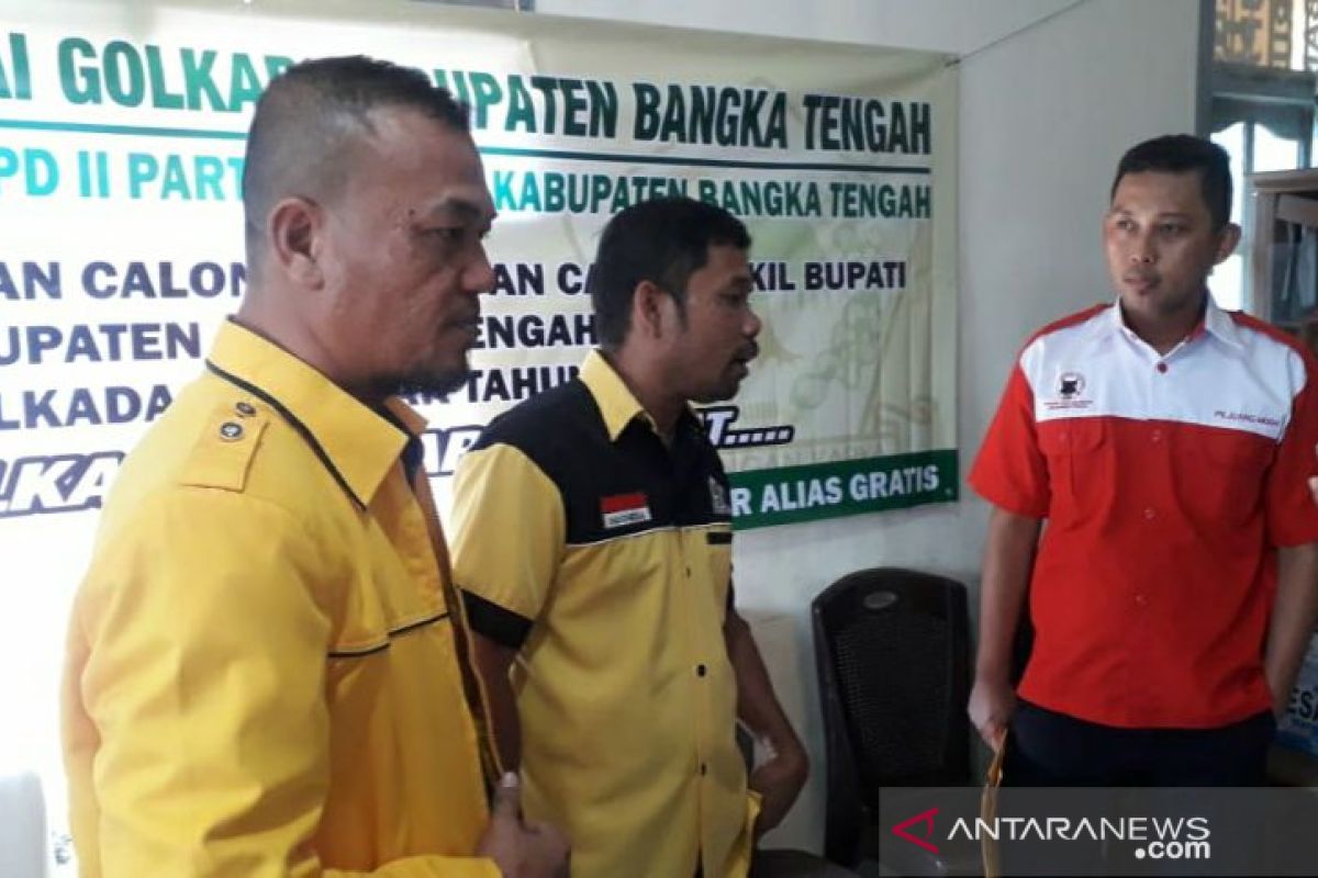 Dua kandidat kuat Kepala Daerah mendaftar di Golkar