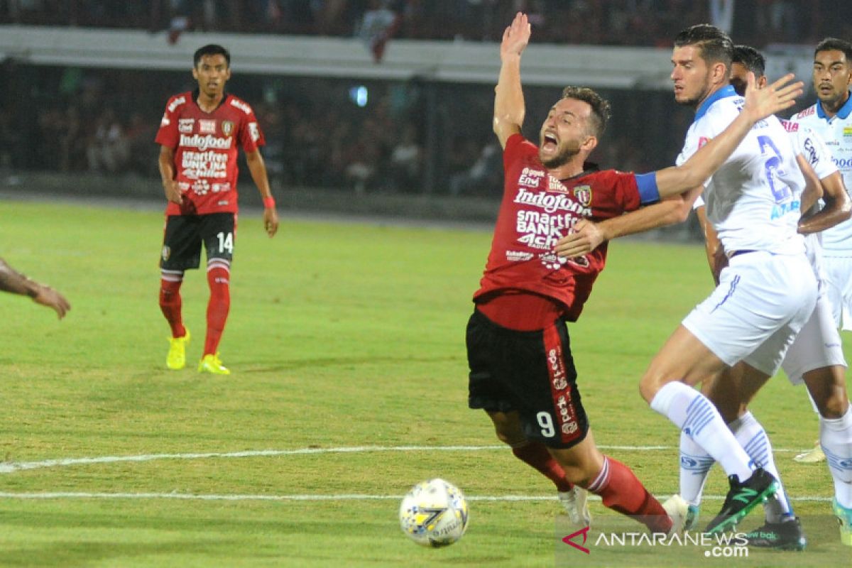 Persib takluk 2-3 kepada Bali United