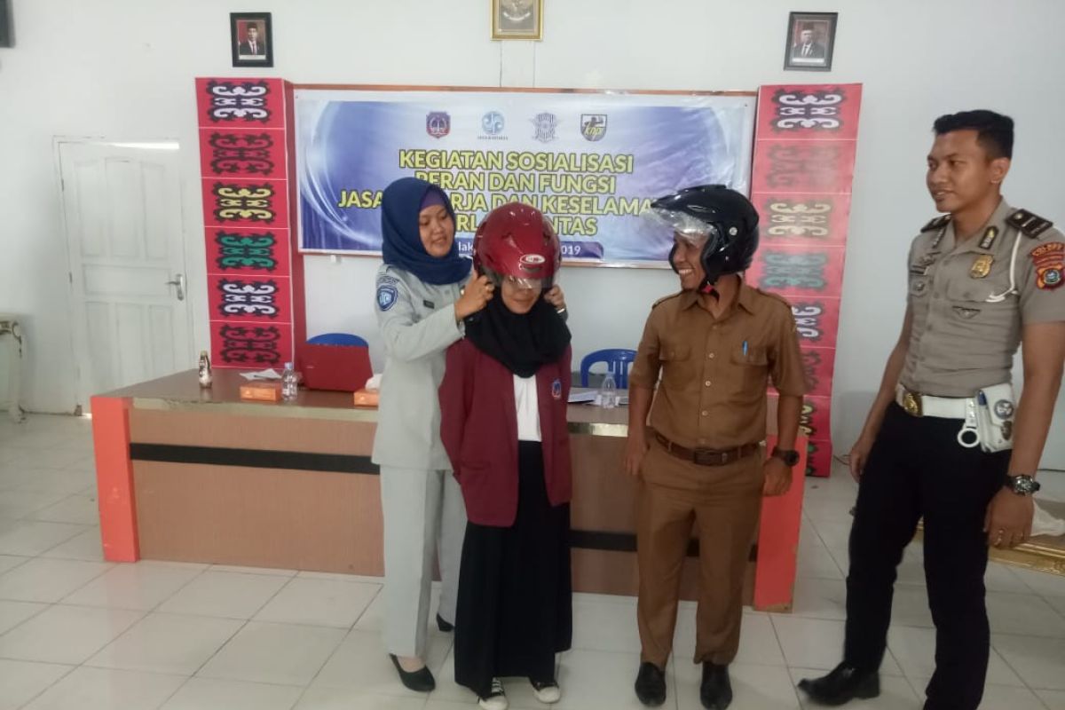 Jasa Raharja Sultra gencar kampanye keselamatan berlalu lintas