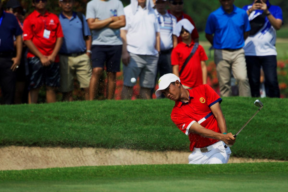 Dua jagoan golf Indonesia siap memanaskan turnamen Indonesian Masters