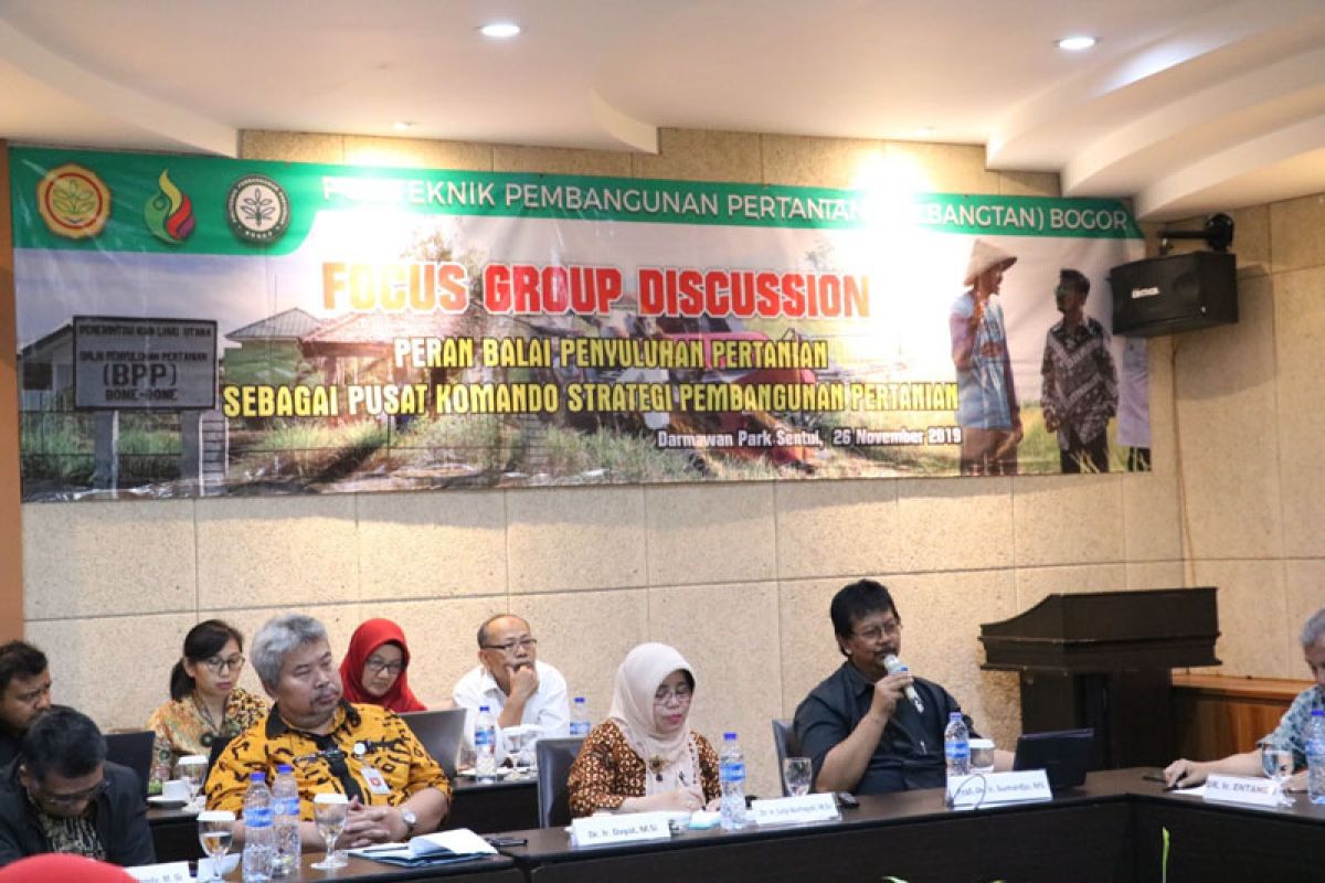 Polbangtan Bogor gelar FGD bahas Kostratani