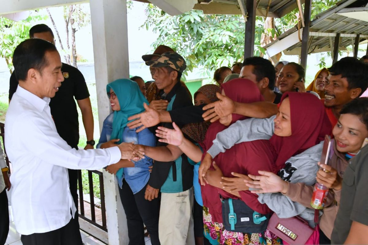 Presiden Jokowi sidak layanan BPJS Kesehatan di Subang