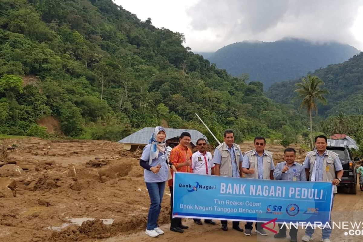 Bank Nagari beri kemudahan terhadap korban bencana