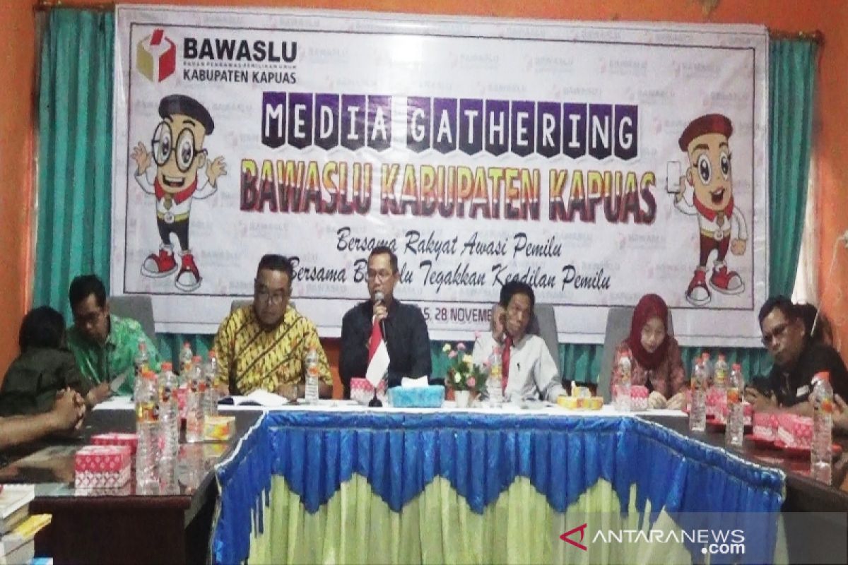 Bawaslu Kapuas gandeng wartawan kawal pilkada