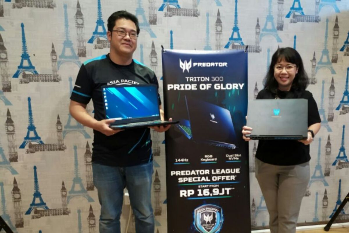 Predator Triton 300 Acer permudah gamers mobile