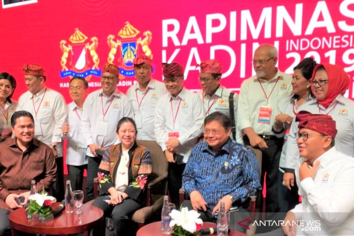 Hadir di Rapimnas Kadin, ini harapan Puan Maharani pada pengusaha