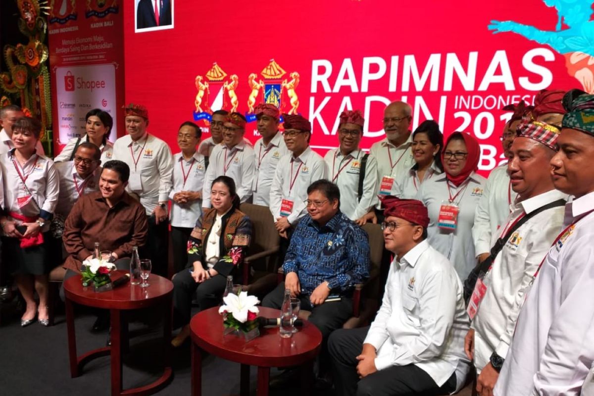 Di Bali, Rapimnas Kadin 2019 tetapkan program peningkatan ekonomi nasional