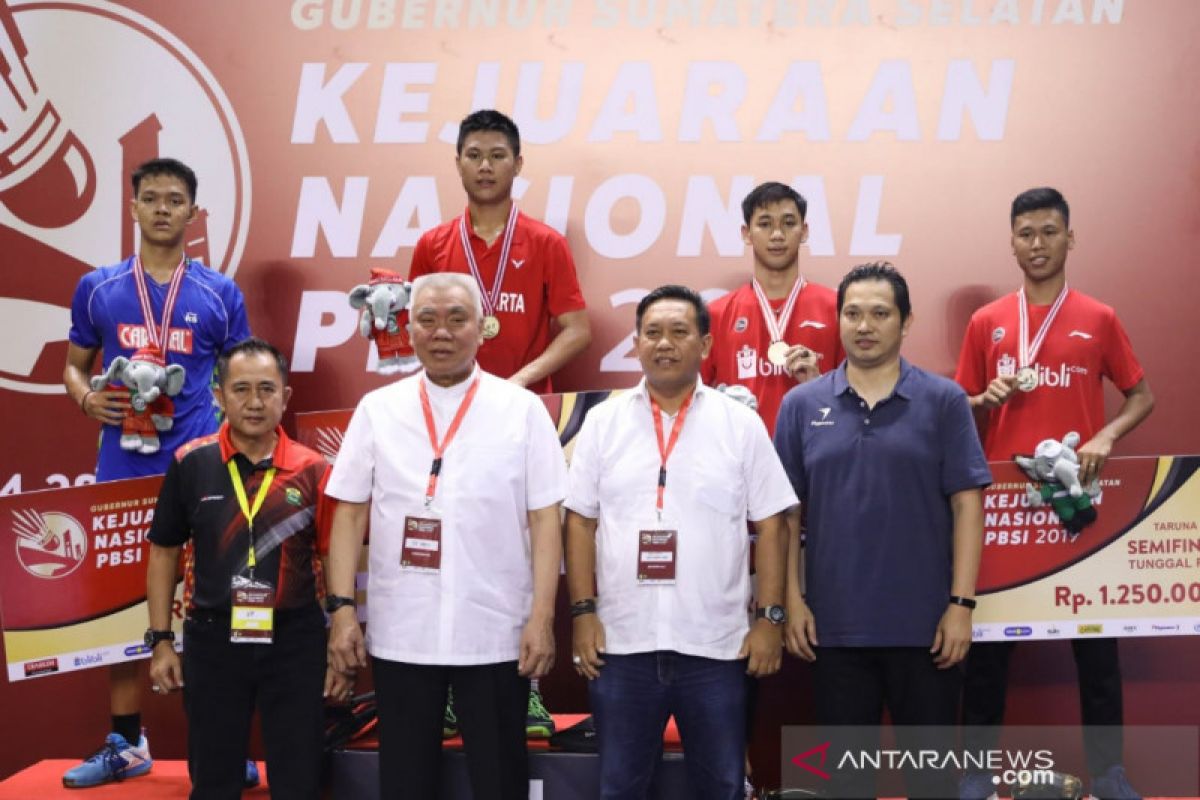 Kontingen DKI Jakarta dominasi juara Kejurnas PBSI 2019