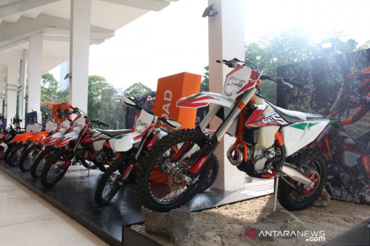 KTM kenalkan motor off-road dan tawarkan diskon di IIMS Motobike