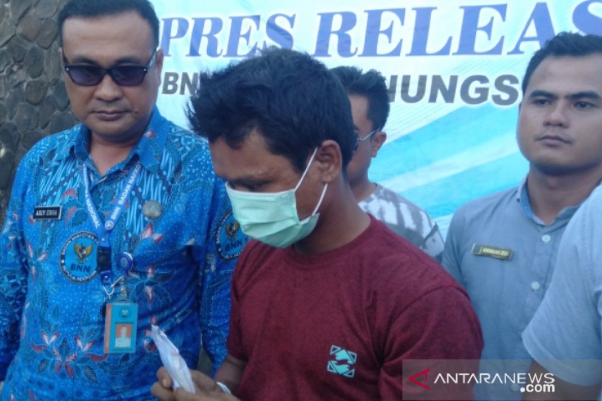 BNNK Gunungsitoli tangkap bandar narkotika asal Medan