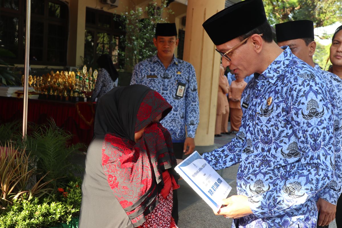 HUT Korpri Kota Mataram diwarnai penyerahan jaminan kematian