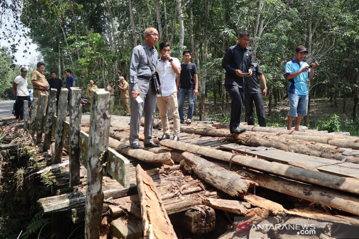 DPRD Balangan perjuangkan perbaikan jembatan Mihu dan Lalayau