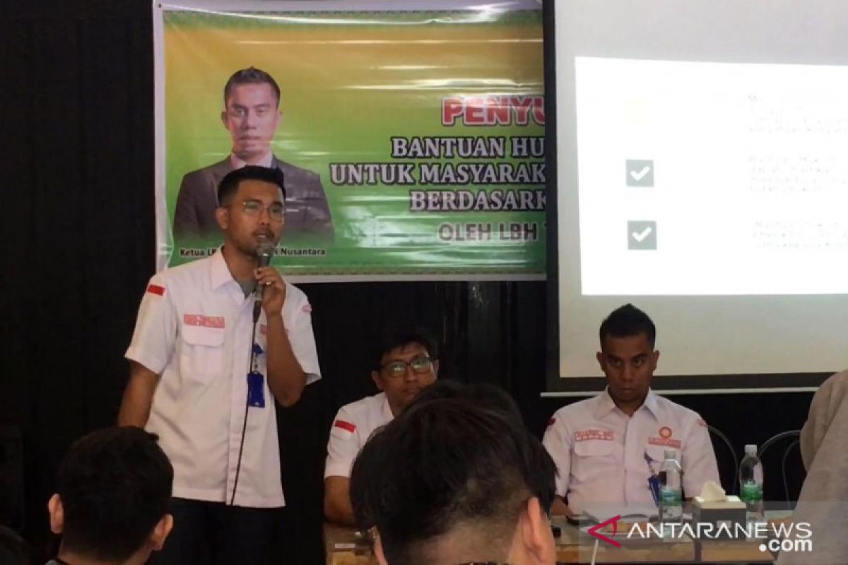 LBH Pekanbaru bantu warga miskin berperkara hukum secara gratis