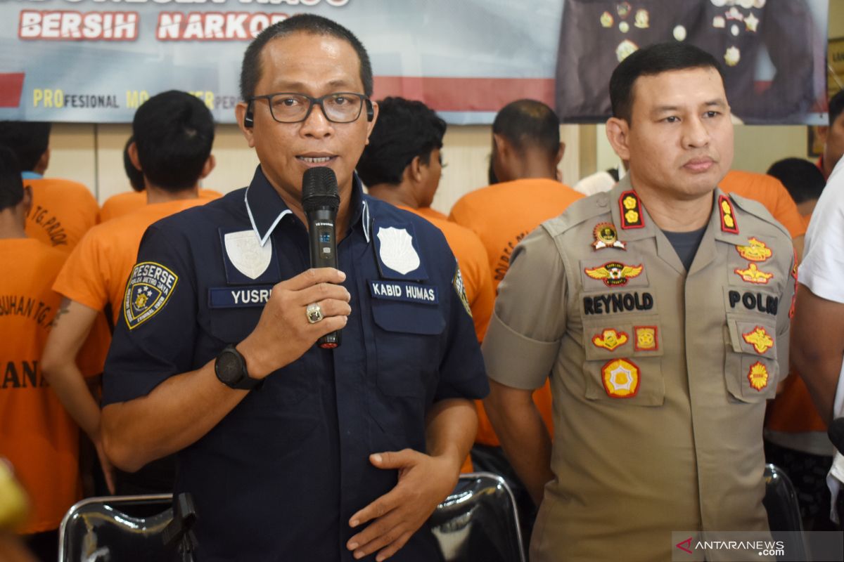 Polres ungkap kasus narkotika jaringan tiga provinsi