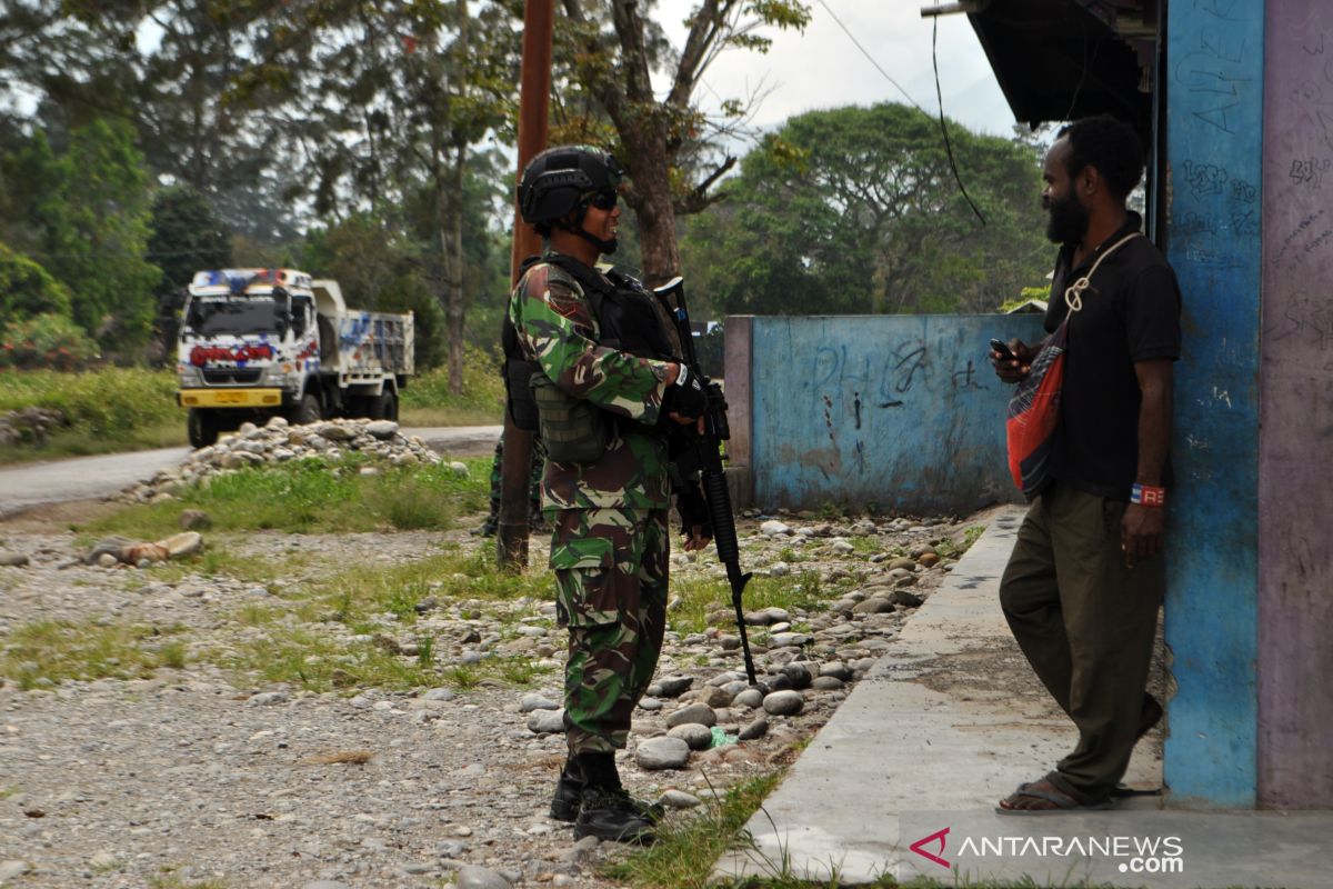 Satu anggota TNI kembali gugur usai kontak tembak dengan KKB di Ugimba Papua