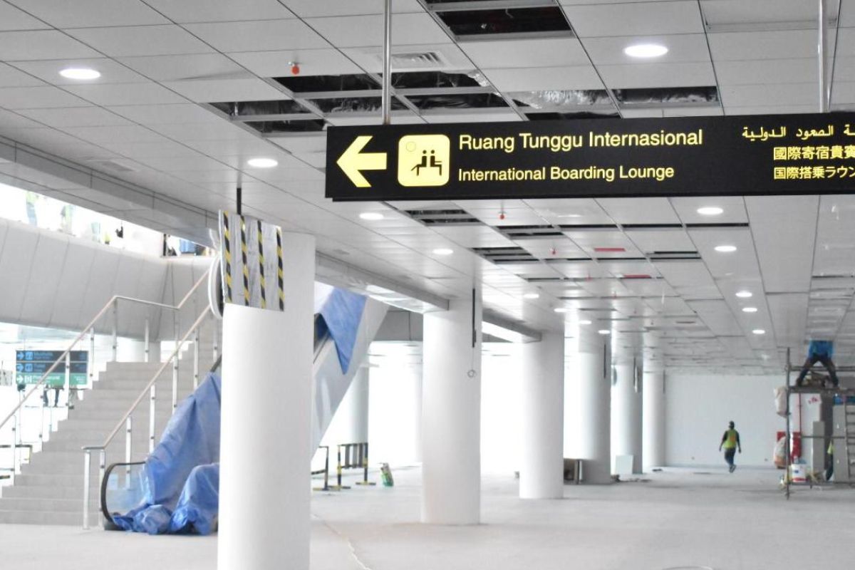 The new Minangkabau Airport terminal officially operates February 2020 with a capacity of 5.7 million passengers