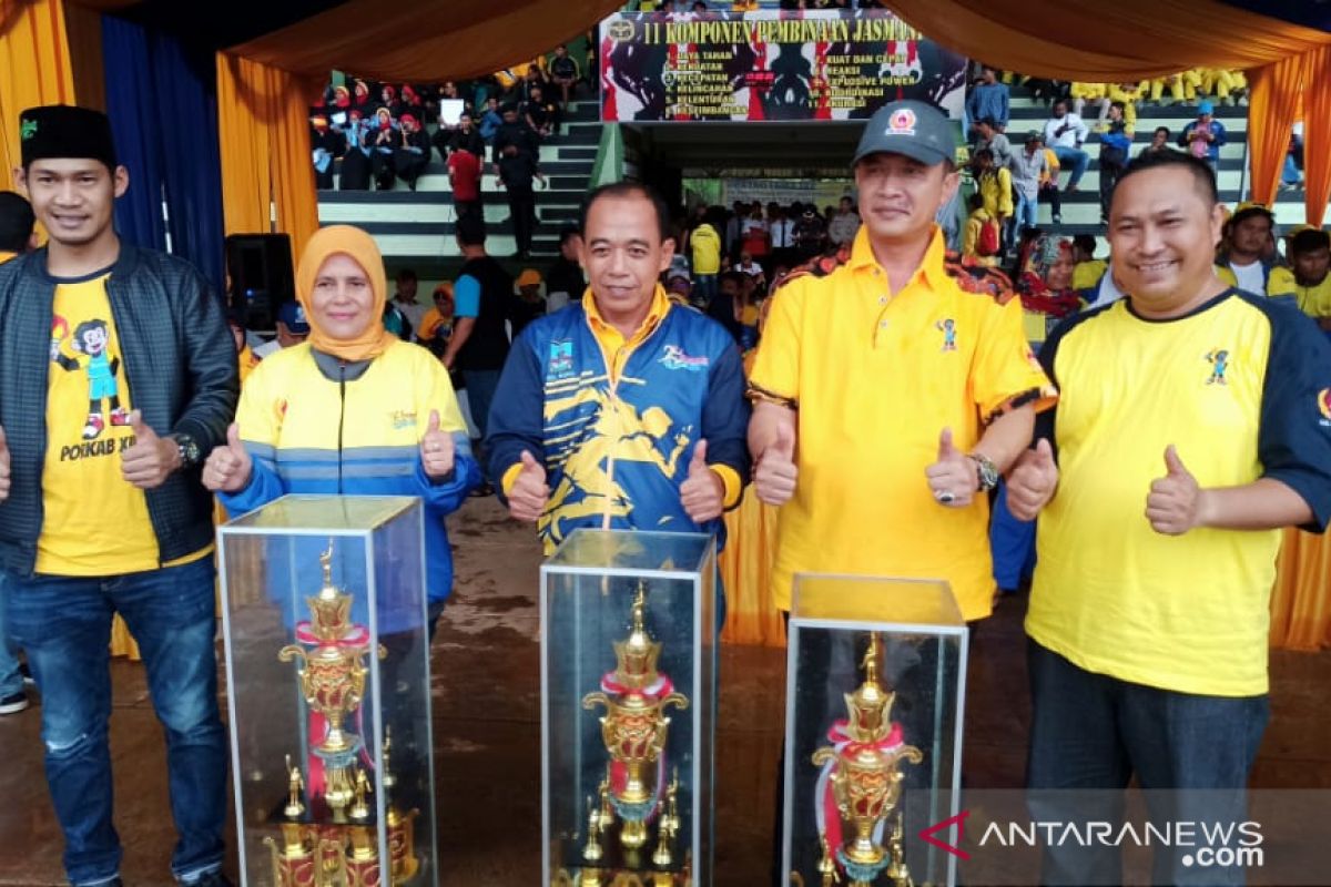 Kecamatan Padarincang Juara Umum Porkab Serang 2019