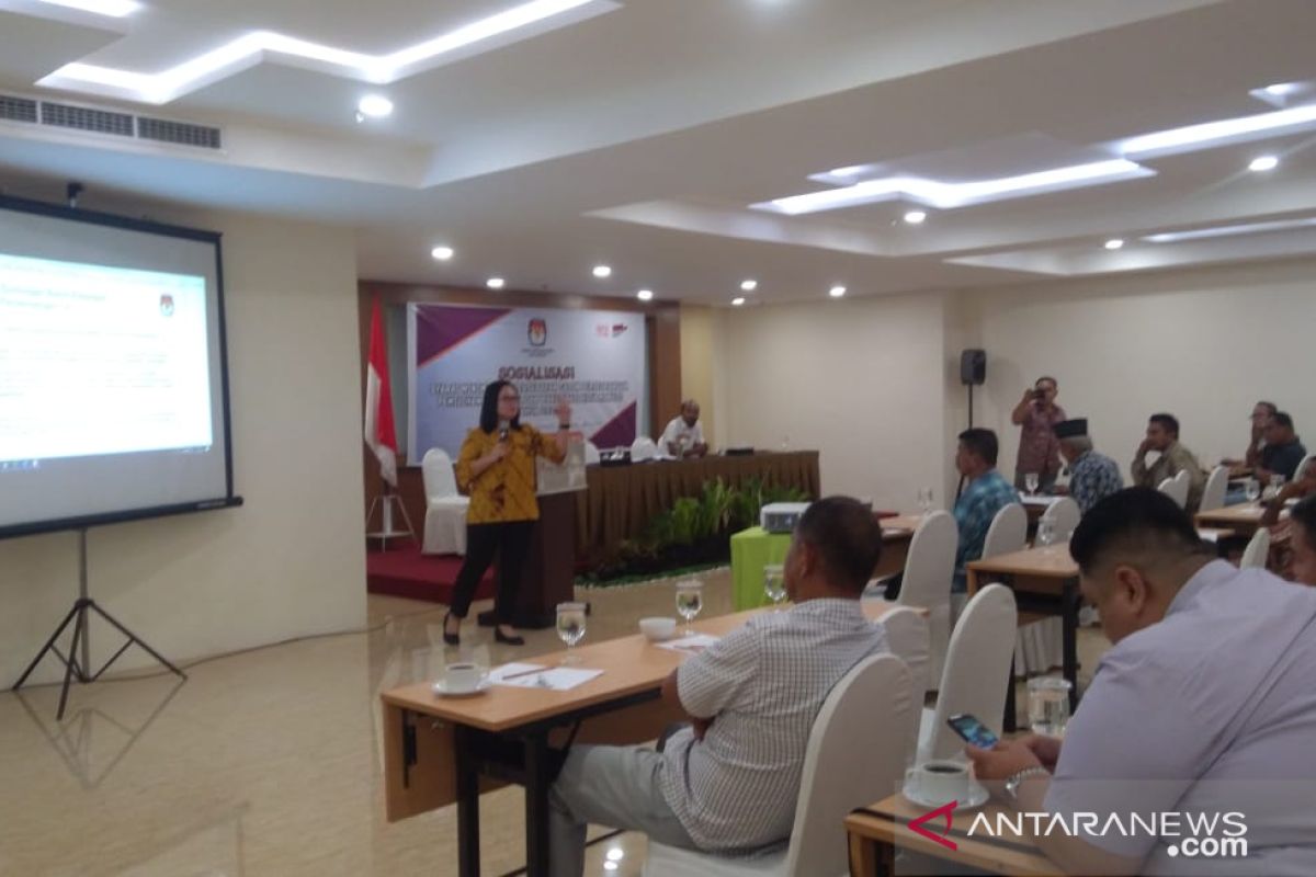 KPU Manado sosialisasi syarat calon perseorangan