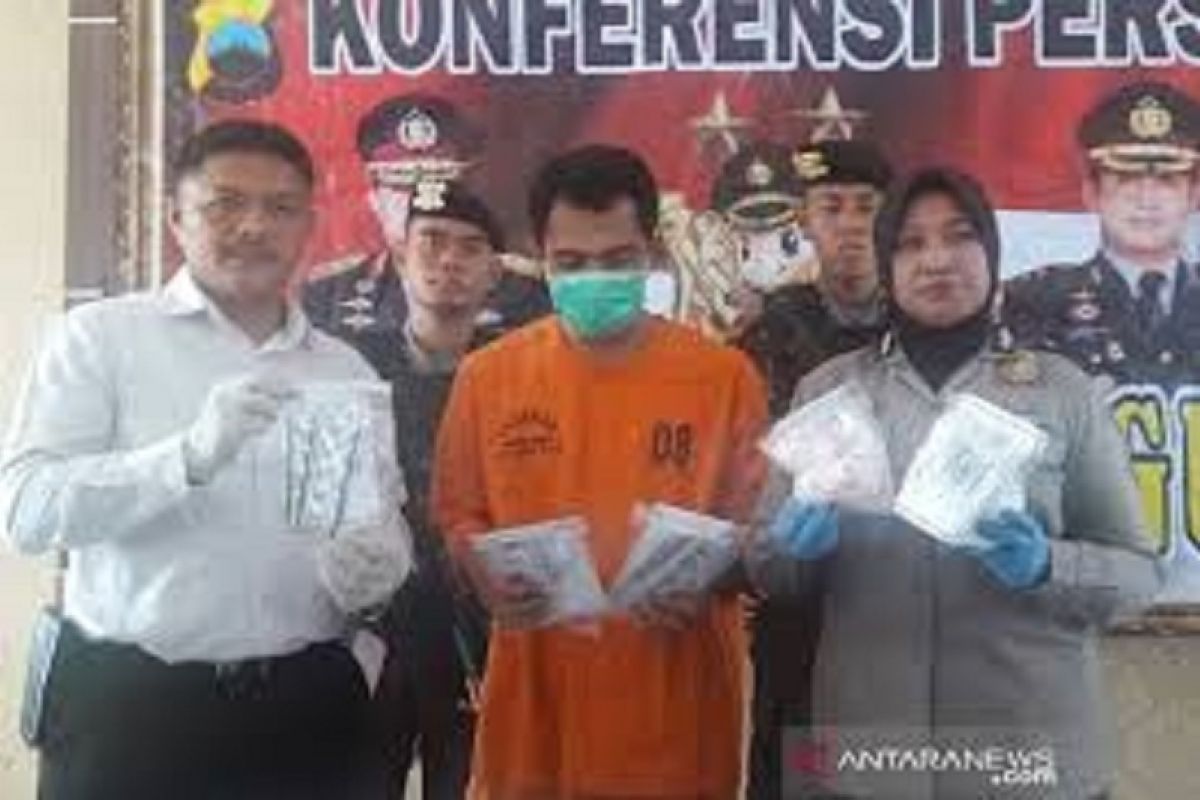 Polisi tahan seorang oknum satpam pengedar obat terlarang