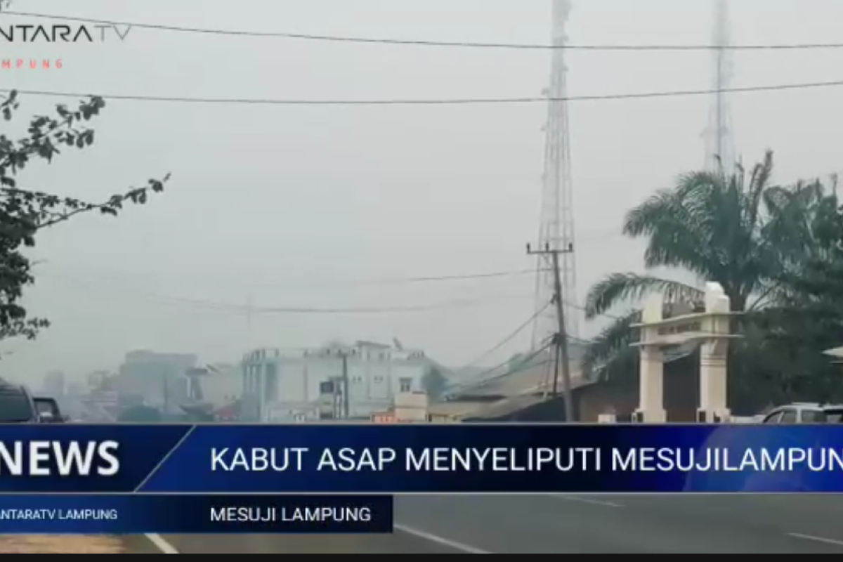 Kabut asap masih menyelimuti Mesuji