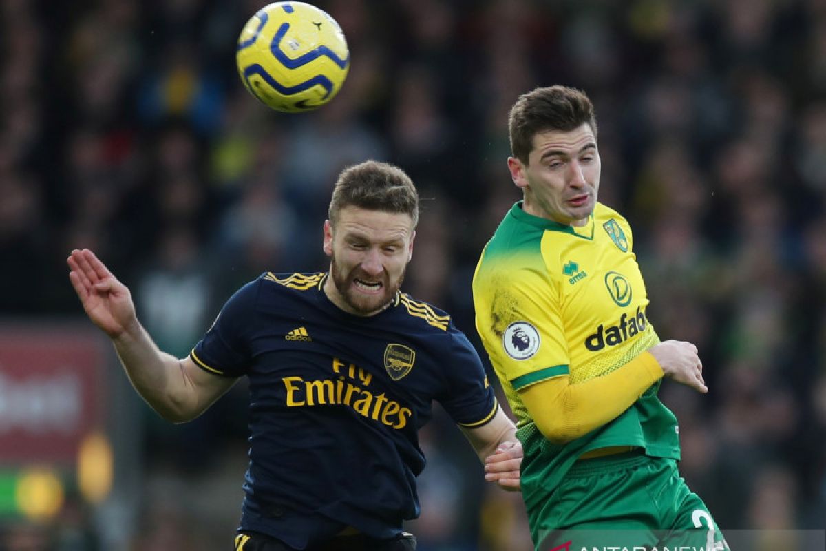 Liga Inggris: Arsenal raih satu poin di markas Norwich