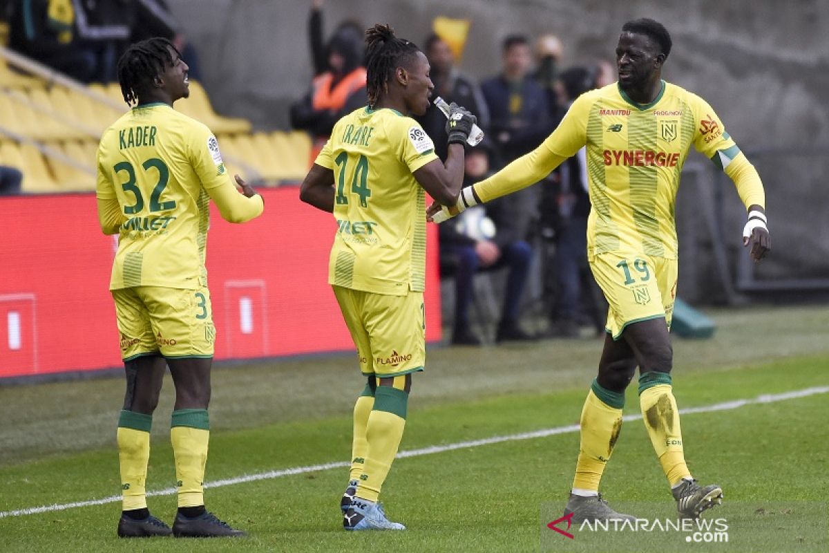 Nantes akhiri catatan nirkemenangan lima laga