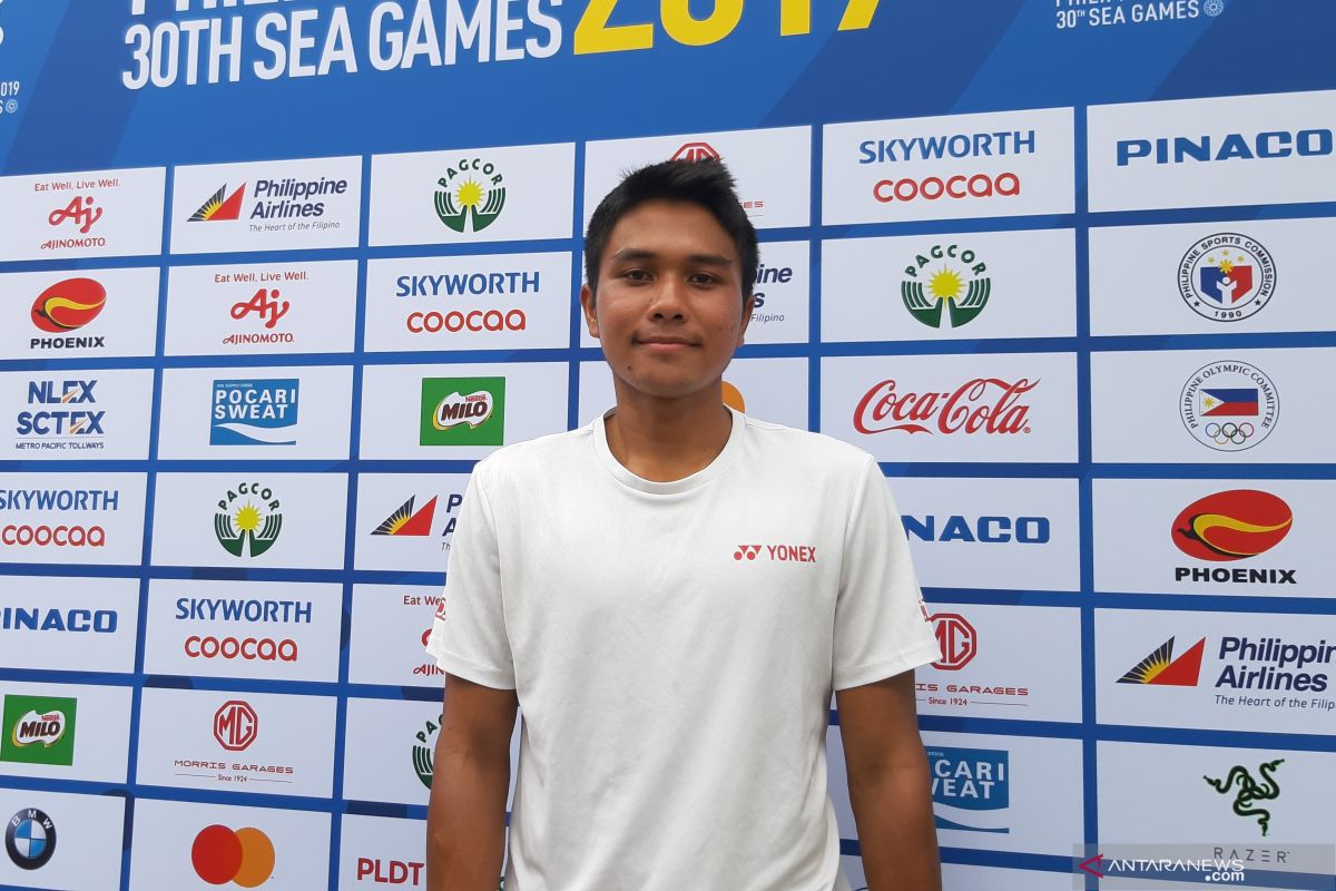 Muhammad Rifqy melaju ke perdelapan final tenis SEA Games