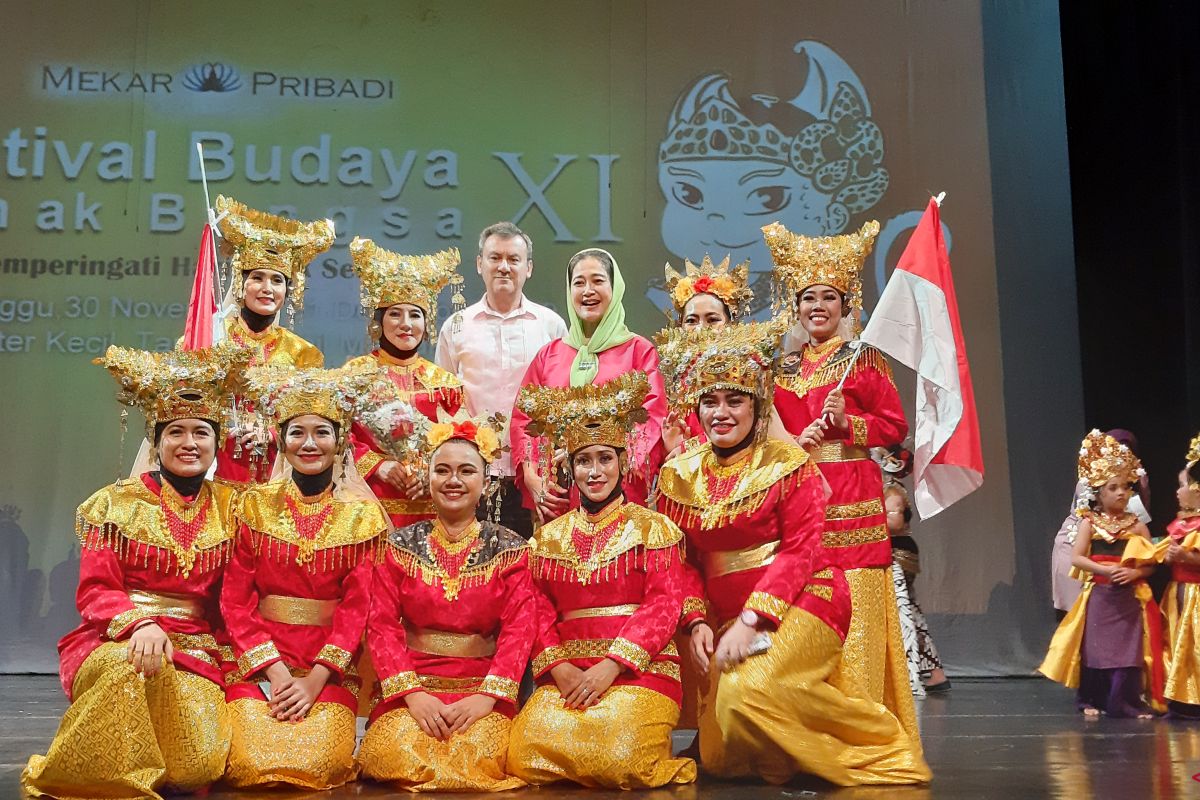 "Wayang wong" Festival Anak Bangsa memberi pesan semangat anak Indonesia