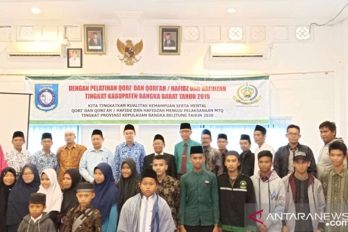 Pemkab Bangka Barat gelar pelatihan seni baca Al-Quran