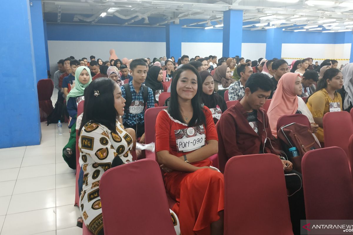 Ratusan peserta ikut audisi Liga Dangdut Indonesia 2020 Pontianak