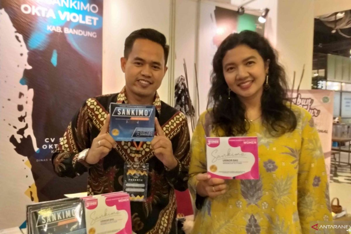 Kantong urine "Sankimo" antarkan Akhsan raih UMKM Juara 2019