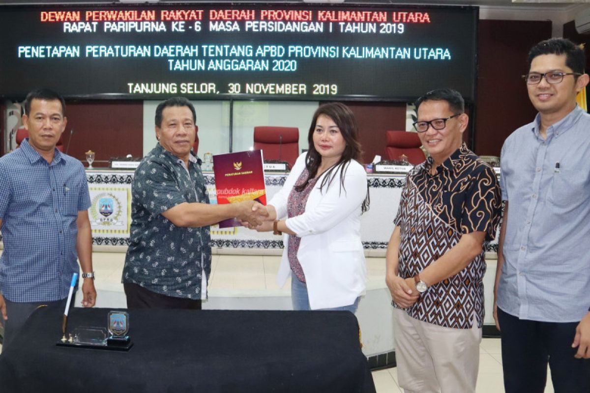 Perda APBD Kaltara 2020 Ditetapkan