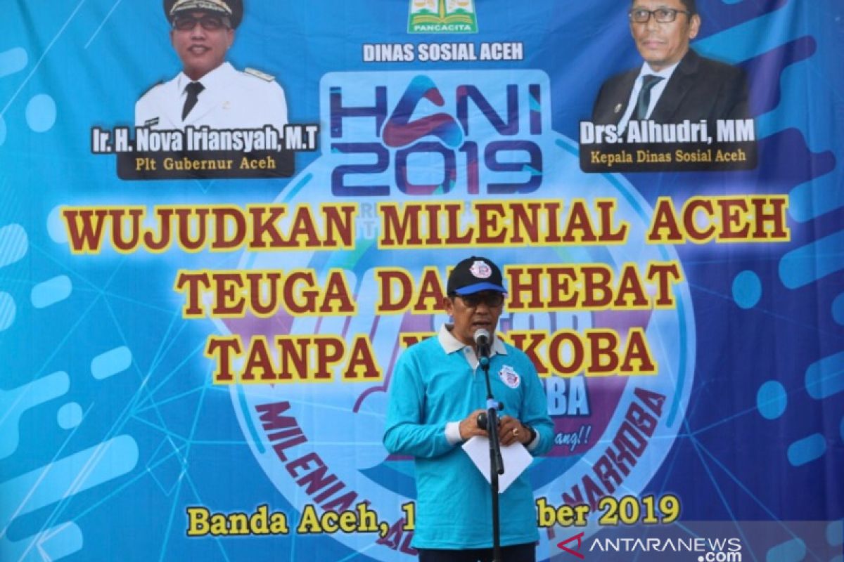 73 ribu penduduk Aceh pengguna  narkoba