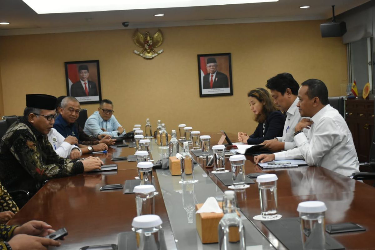 Gubernur Aceh bertemu Kepala BKPM bahas KEK Arun