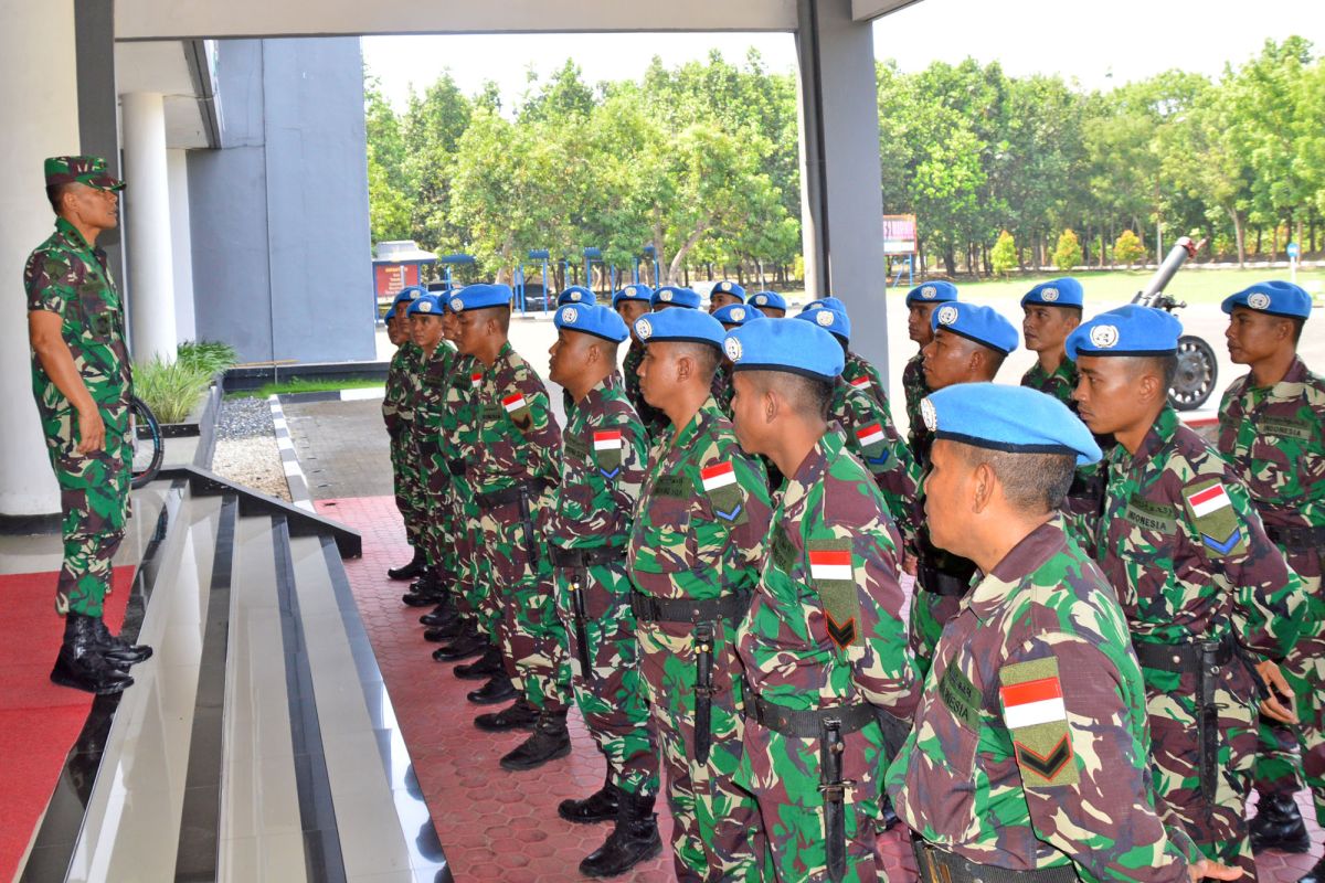 27 prajurit Brigif Marinir 2 diberangkatkan  ke Lebanon