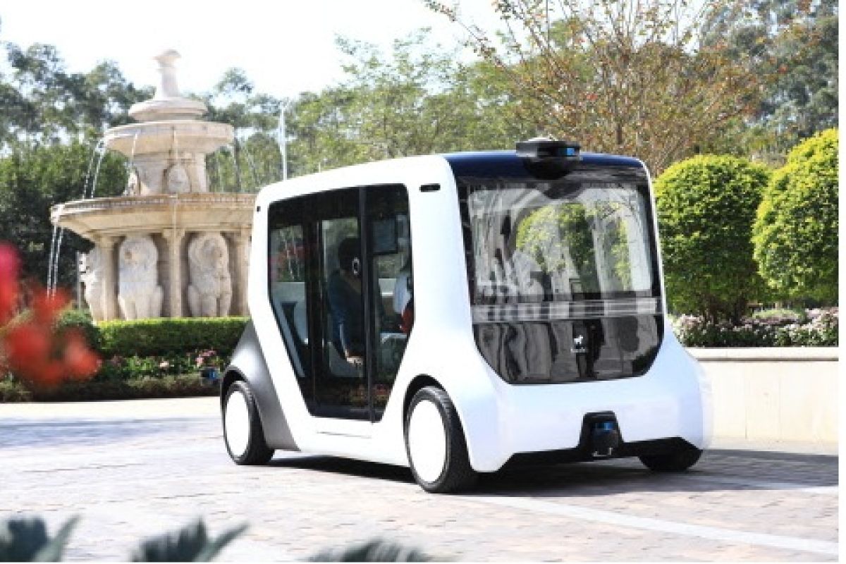 Seedland launches pilot operation of China’s first autonomous commuter vehicle: Hachi Auto