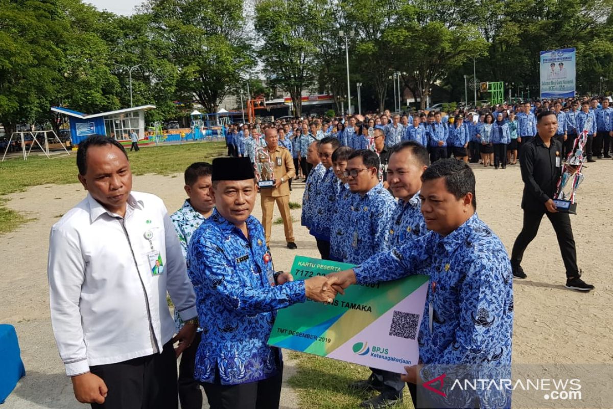 Anggota Korpri Manado telah dilindungi BP Jamsostek