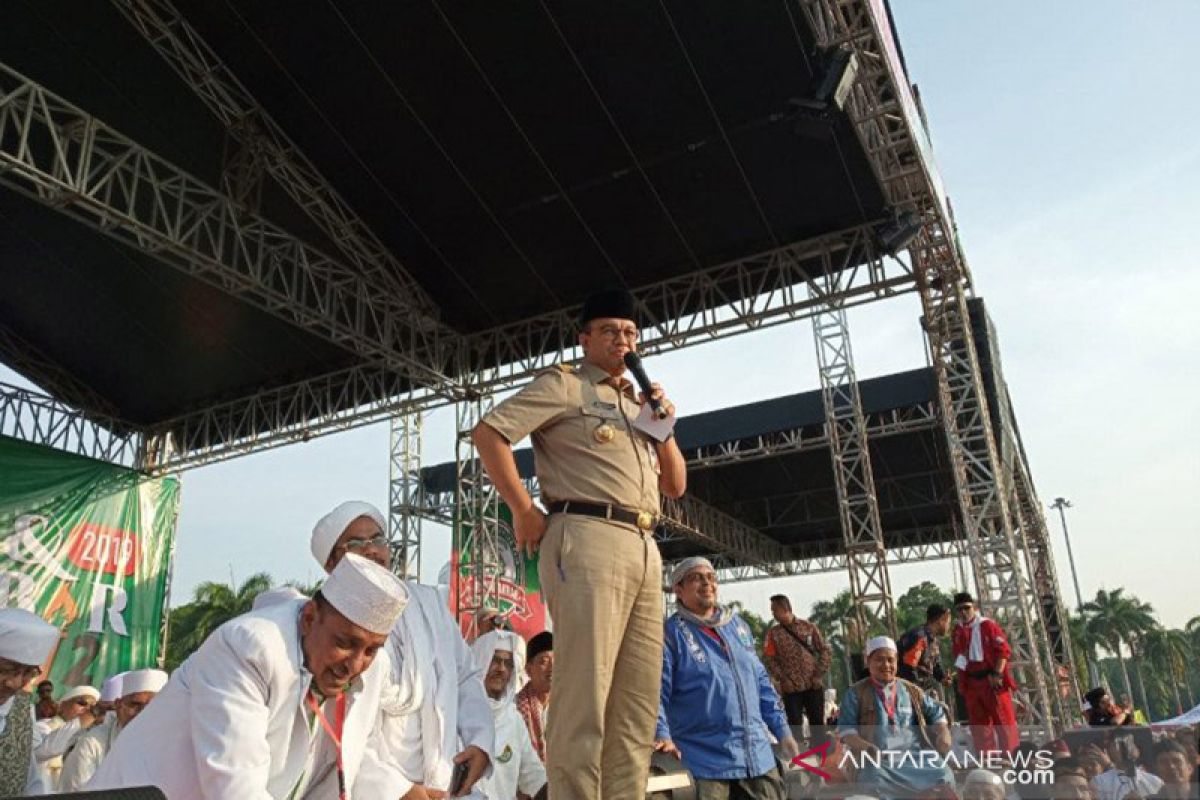 Motivasi Anies hadiri reuni 212 dipertanyakan