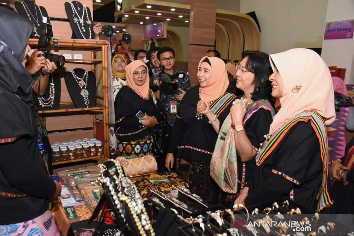 Sejumlah produk unggulan UMKM NTB dipamerkan di Jakarta