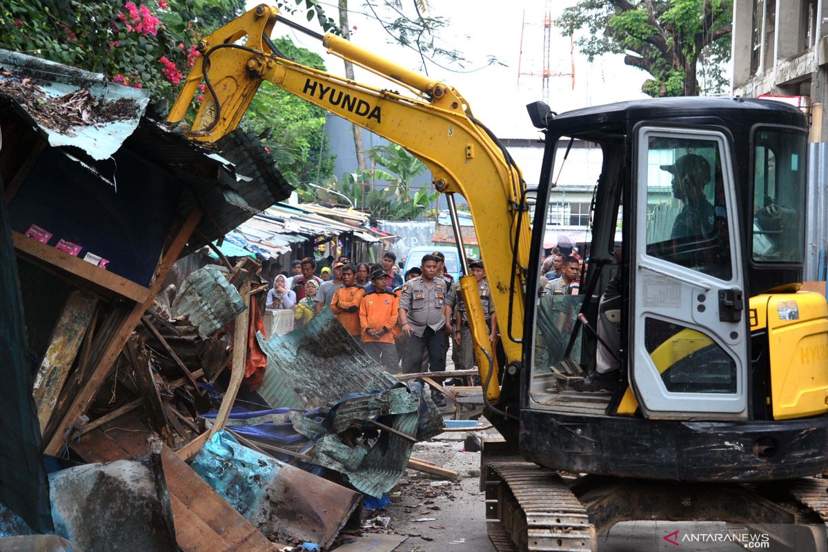 Pemkot Bogor tertibkan ratusan PKL