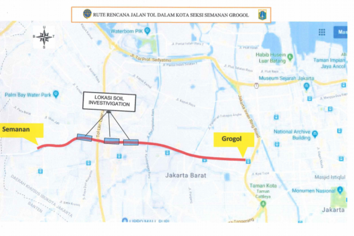 Dishub lakukan rekayasa lalu lintas pembangunan tol dalam kota Semanan-Grogol