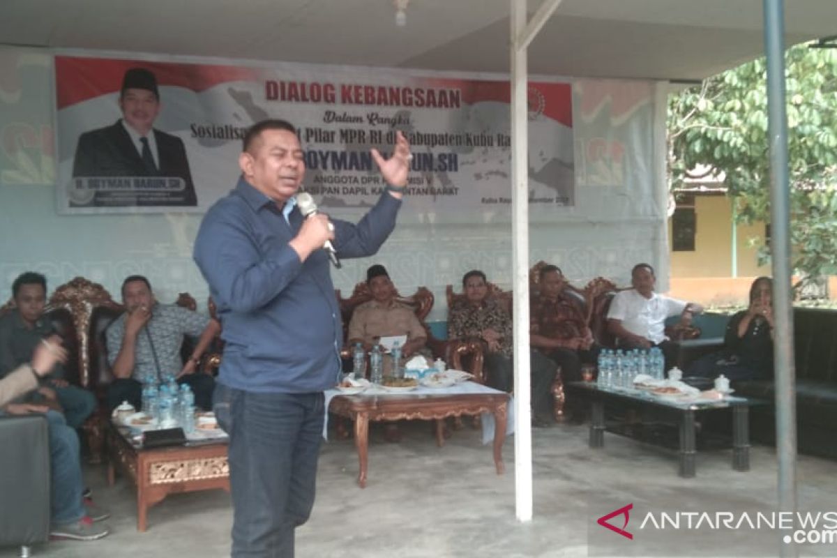 Boyman Harun ajak warga Kubu Raya pertahankan ideologi Pancasila