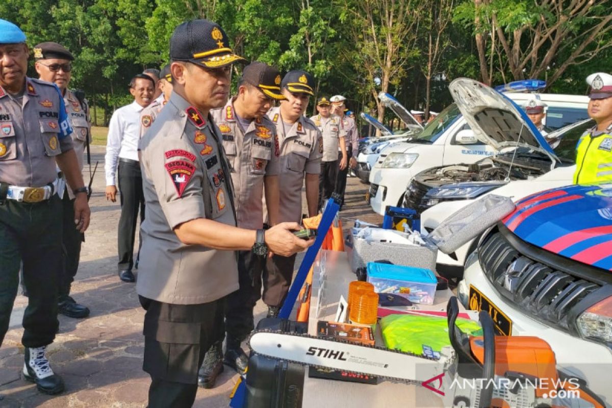 Polda Sultra siapkan sarana operasi akhir tahun